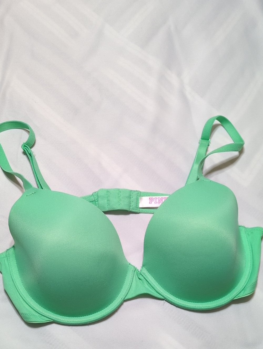 PINK Victoria's Secret Mint Green Molded Push-Up Bra